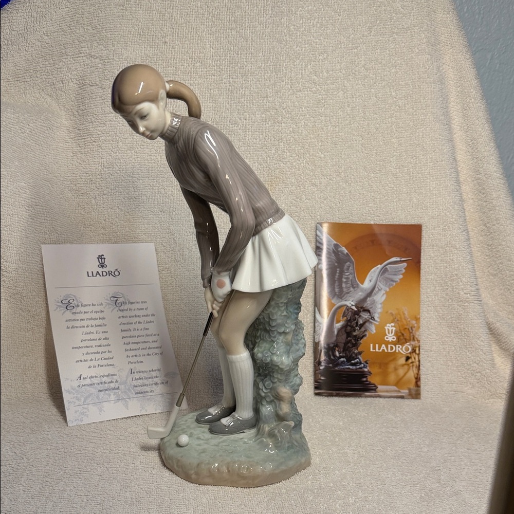 Lladro Golfer Figurine 4851